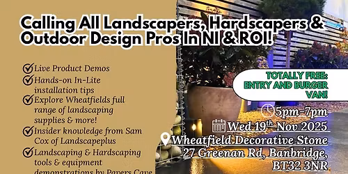 Trade Night @ Wheatfield Decorative Stone