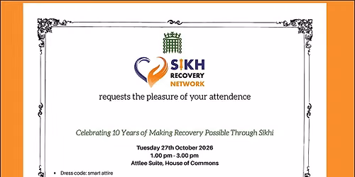 Sikh Recovery Network 10 Year Anniversary