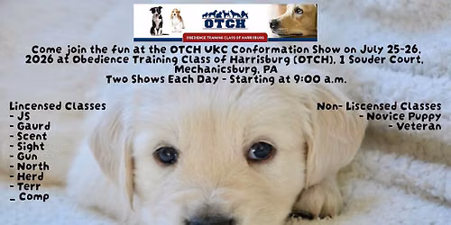 UKC CONFORMATION SHOW