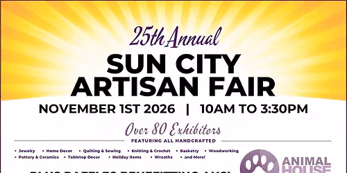 Sun City Artisan Fair at Del Webb