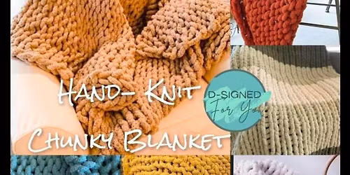 Private - Hand Knit Chunky Blanket Event