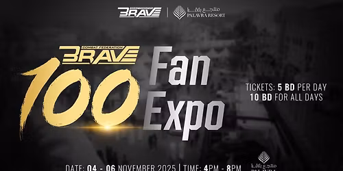 BRAVE CF 100 Fan Expo