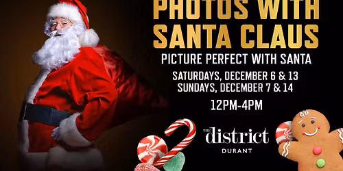 Photos with Santa at The District