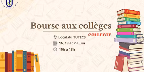 BOURSE AUX COLL\u00c8GES [COLLECTE]