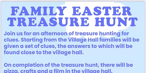 Easter Treasure Hunt. \u00a32.50