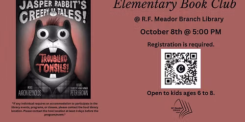 Elementary Book Club