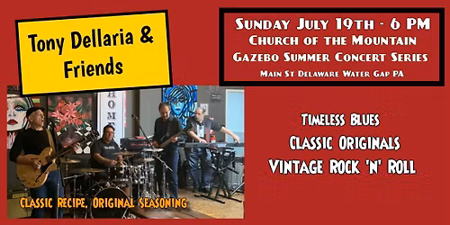 Gazebo Concert Series with Tony Dellaria & Friends