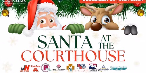 Santa at the Courthouse 