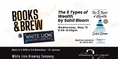 Books & Brew @ White Lion Brewing