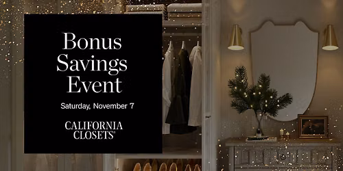 The Bonus Savings Event