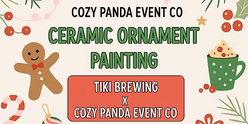 Holiday Ceramic Ornament Painting