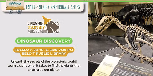 Dinosaur Discovery - A PLLS Storywagon Event!