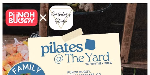 Family Friendly! Pilates Class + Punch Buggy Shaved Ice