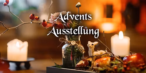 Adventsausstellung auf der Burg Hohnstein - Gestecke, Kr\u00e4nze und allerlei Zierwerk