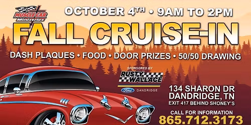 2025 Muscle Car Ministries Fall Cruise In presented by Rusty Wallace Ford