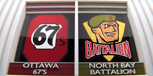 Ottawa 67s at North Bay Battalion