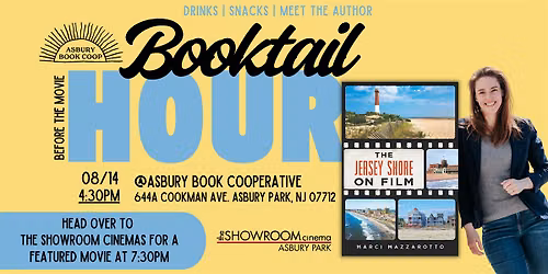 Booktail Hour: The Jersey Shore ON FILM by Marci Mazzarotto