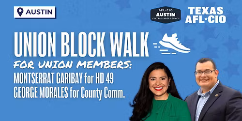 Run-Off Union Block Walk for Union Members
