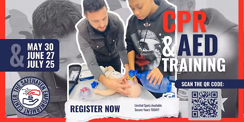 Learn To Save A Life | CPR & AED @ The SafeHaven Empowerment Center