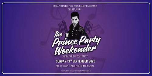 The Prince Party Weekender 2026 - Boat Party Only