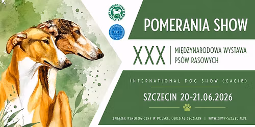 XXX Mi\u0119dzynarodowa Wystawa Ps\u00f3w Rasowych, Szczecin 20-21.06.2026