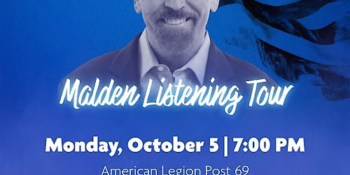 Deaton for U.S. Senate in MALDEN - "People Over Politics" Town Hall Tour