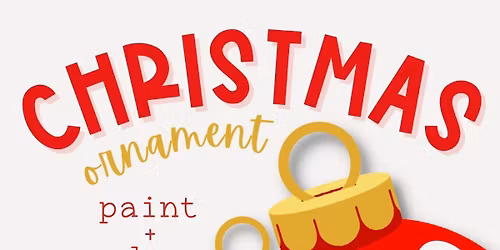 Christmas Ornament Paint & Play!