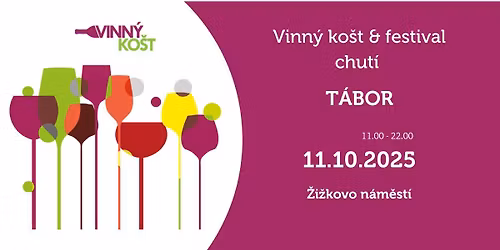 Vinný košt & festival chutí v Táboře