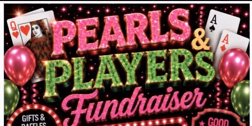 Pearls and Players Fundraiser