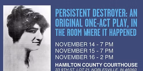 Persistent Destroyer: An original one-act play, in the room where it happened