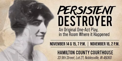 Persistent Destroyer: An original one-act play, in the room where it happened