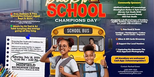 Back To School Champions Day
