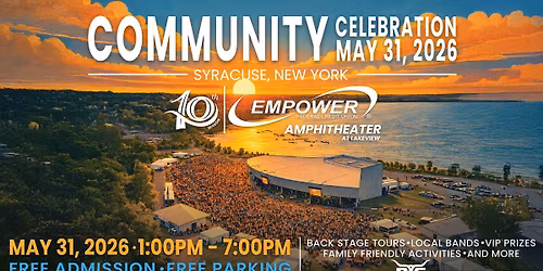 10th Season Community Celebration presented by Rentals to Go