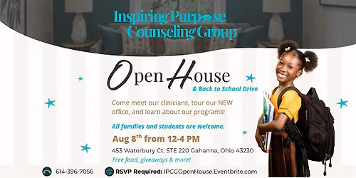 IPCG Open House & Back-to-School Drive