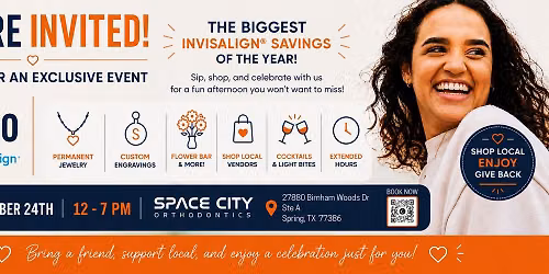 Invisalign Extravaganza: Sip, Shop & Smile