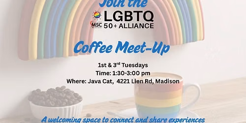 LGBTQ 50+ East Side Coffee Meet-up