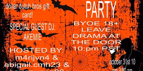 Hallows day Costume party