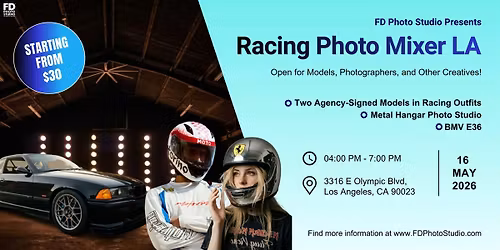 Racing-Themed Photo Mixer in Los Angeles