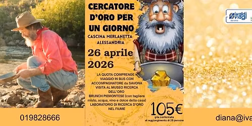 CERCATORE D'ORO PER UN GIORNO! \u26cf\ufe0f\u2728