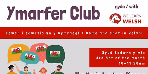 Ymarfer Club - Sgwrs Cymraeg \/ Welsh Conversation