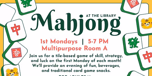 Mahjong at the Library