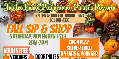 FALL SIP & SHOP 