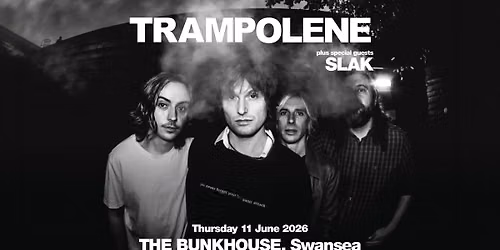 Trampolene at The Bunkhouse, Swansea