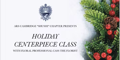 Holiday Centerpiece Class