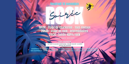 Soir\u00e9e 100% rock \u00e0 St Loub\u00e8s (33)