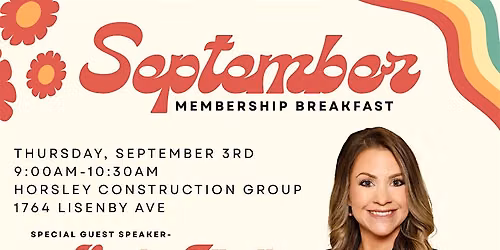 September Membership Breakfast
