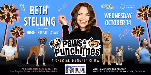 Paws & Punchlines: Comedy with Compassion