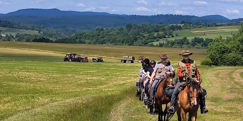 Wiosna pod Kopytami - czterodniowa wycieczka konna po Beskidzie Niskim