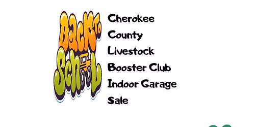 Back to School Indoor Garage Sale