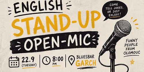 English Stand-up Open Mic
